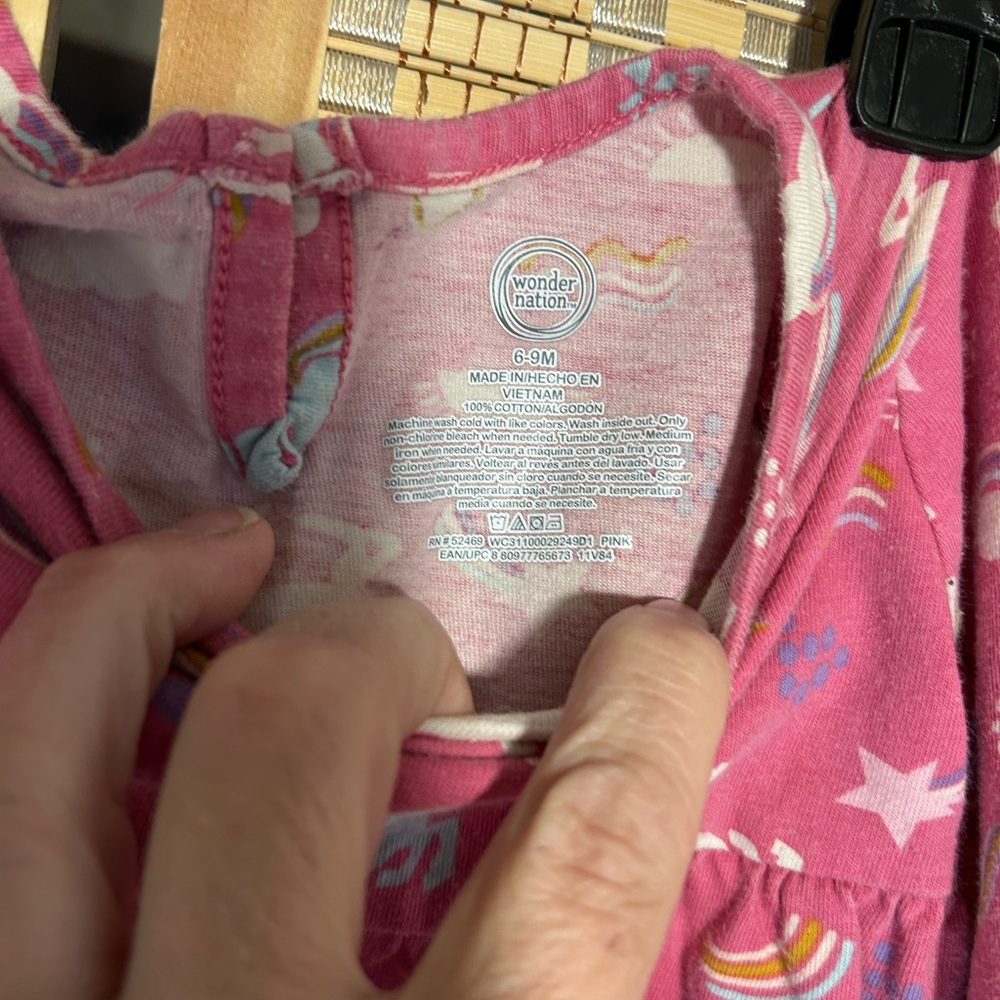 Unicorn Pattern Dress - Picture 4 of 5